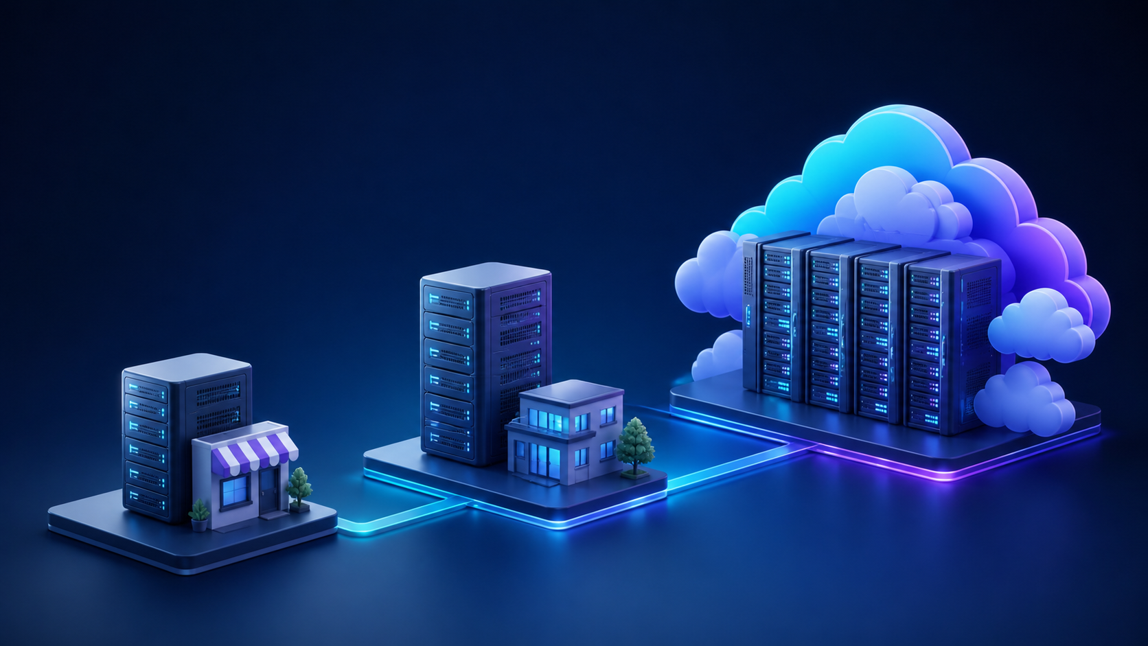 Imagem de destaque: Hospedagem compartilhada, VPS ou cloud: qual faz sentido para sua empresa?